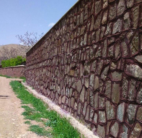دیوارکشی با سنگ